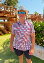 Load image into Gallery viewer, Performance Texas Flag Polo