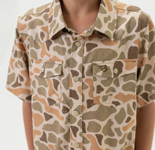 Load image into Gallery viewer, Youth Performance Western Venado Camo Shirt