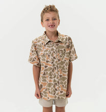 Load image into Gallery viewer, Youth Performance Western Venado Camo Shirt
