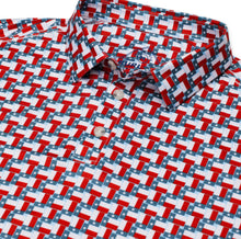 Load image into Gallery viewer, Performance Texas Flag Polo