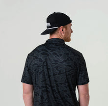 Load image into Gallery viewer, Performance Black Camo Polo