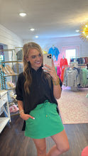 Load image into Gallery viewer, Solid Green Skort