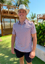 Load image into Gallery viewer, Performance Texas Flag Polo