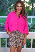 Load image into Gallery viewer, Sloane Button Up Pink Top