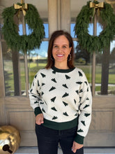 Load image into Gallery viewer, Christmas Forest Knit Sweater