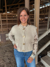 Load image into Gallery viewer, Coco Gold Button Down Vest Top
