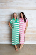 Load image into Gallery viewer, Everyday Stripe Pink Dress
