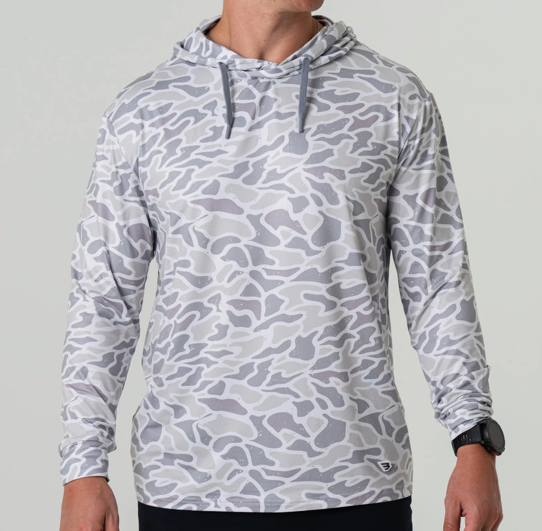 Performance White Camo Hoodie