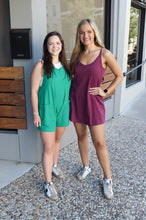 Load image into Gallery viewer, Green Athletic Romper
