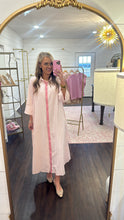 Load image into Gallery viewer, Melissa Pink Striped Maxi Dress
