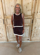 Load image into Gallery viewer, Liv Chocolate Skirt Set
