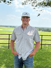 Load image into Gallery viewer, Charcoal Pearl Snap Western Pocket Cowboy Fit
