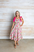 Load image into Gallery viewer, Cactus Multicolor Patch Dress
