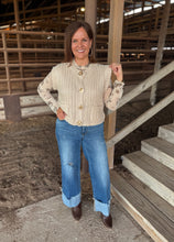 Load image into Gallery viewer, Coco Gold Button Down Vest Top

