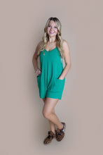 Load image into Gallery viewer, Green Athletic Romper
