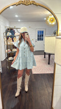 Load image into Gallery viewer, Daisy Denim Light Wash Dress
