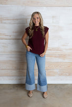 Load image into Gallery viewer, Merlot Basic Sweater

