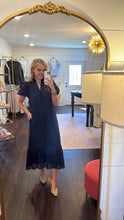 Load image into Gallery viewer, Reagan Navy Stylish Dress
