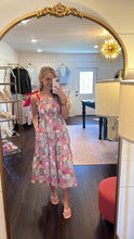 Load image into Gallery viewer, Cactus Multicolor Patch Dress
