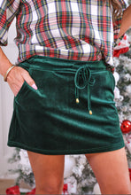 Load image into Gallery viewer, Velvet Hour Green Skort
