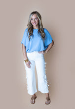 Load image into Gallery viewer, Blue Everyday Stylish Top
