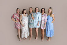 Load image into Gallery viewer, Purple &amp; Brown Floral Dress
