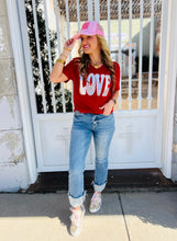 Load image into Gallery viewer, Red Love Tee
