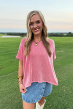 Load image into Gallery viewer, Red Ribbed Top
