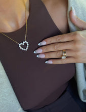 Load image into Gallery viewer, Diamond Heart Necklace

