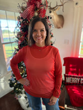 Load image into Gallery viewer, Red Sheer Top
