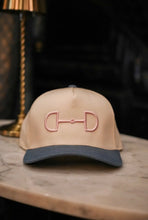 Load image into Gallery viewer, Bit Denim &amp; Pink Canvas Cap
