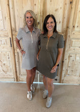 Load image into Gallery viewer, Addie Chocolate &amp; Black Plaid Everyday Dress
