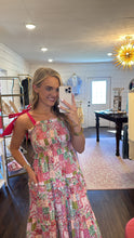 Load image into Gallery viewer, Cactus Multicolor Patch Dress
