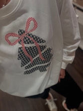 Load image into Gallery viewer, Plaid Christmas Tree Long Sleeve Top
