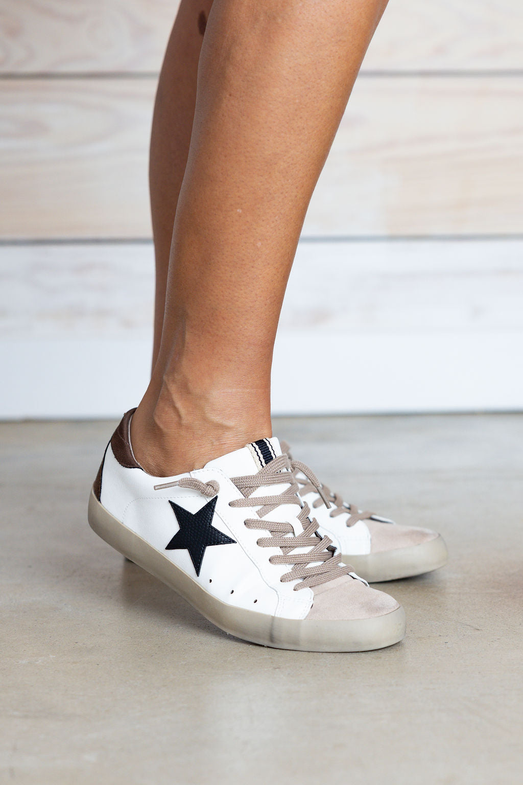 Pamela Chocolate Brown Shu Shop Sneaker