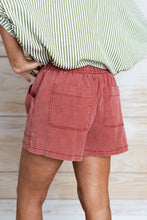 Load image into Gallery viewer, Rust Denim Shorts
