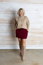 Load image into Gallery viewer, Tan Solid Sweater
