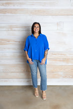 Load image into Gallery viewer, Jane Royal Blue Top

