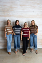 Load image into Gallery viewer, Navy Stripe Vest Top
