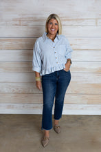 Load image into Gallery viewer, High Waisted Dark Wash Kick Flare Judy Blue Jeans
