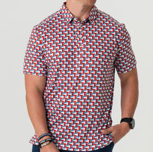 Load image into Gallery viewer, Performance Texas Flag Polo
