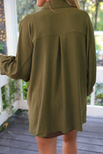 Load image into Gallery viewer, Sloan Olive Oversized Top
