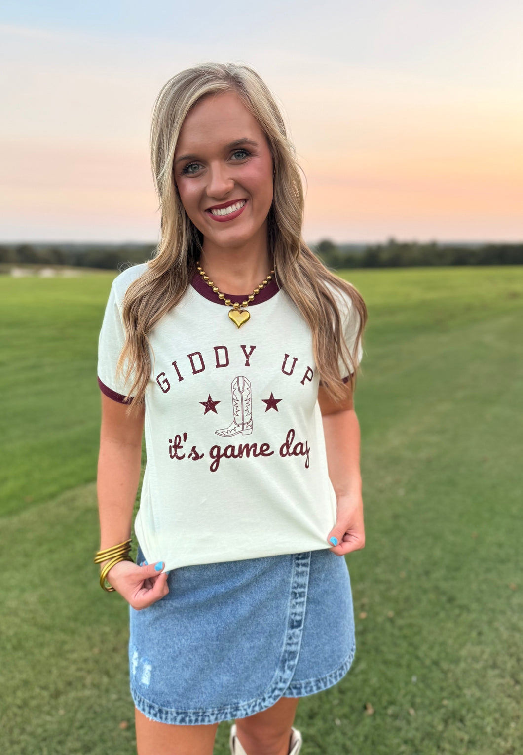 Giddy Up, It’s Game Day Tee