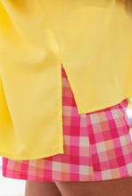 Load image into Gallery viewer, Sutton Yellow Button Down Top
