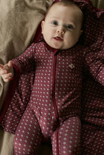 Load image into Gallery viewer, Texas Maroon &amp; Gray Baby Zip Up

