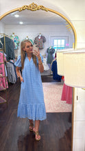 Load image into Gallery viewer, Reagan Blue Stylish Dress
