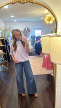 Load image into Gallery viewer, Sage Solid Pale Purple Top
