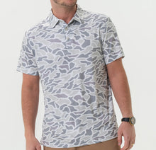 Load image into Gallery viewer, Performance White Camo Polo
