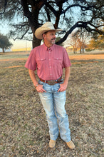 Load image into Gallery viewer, The Vintage Mauve Pearl Snap Shirt
