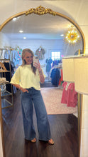 Load image into Gallery viewer, Allie Gathered Yellow Top
